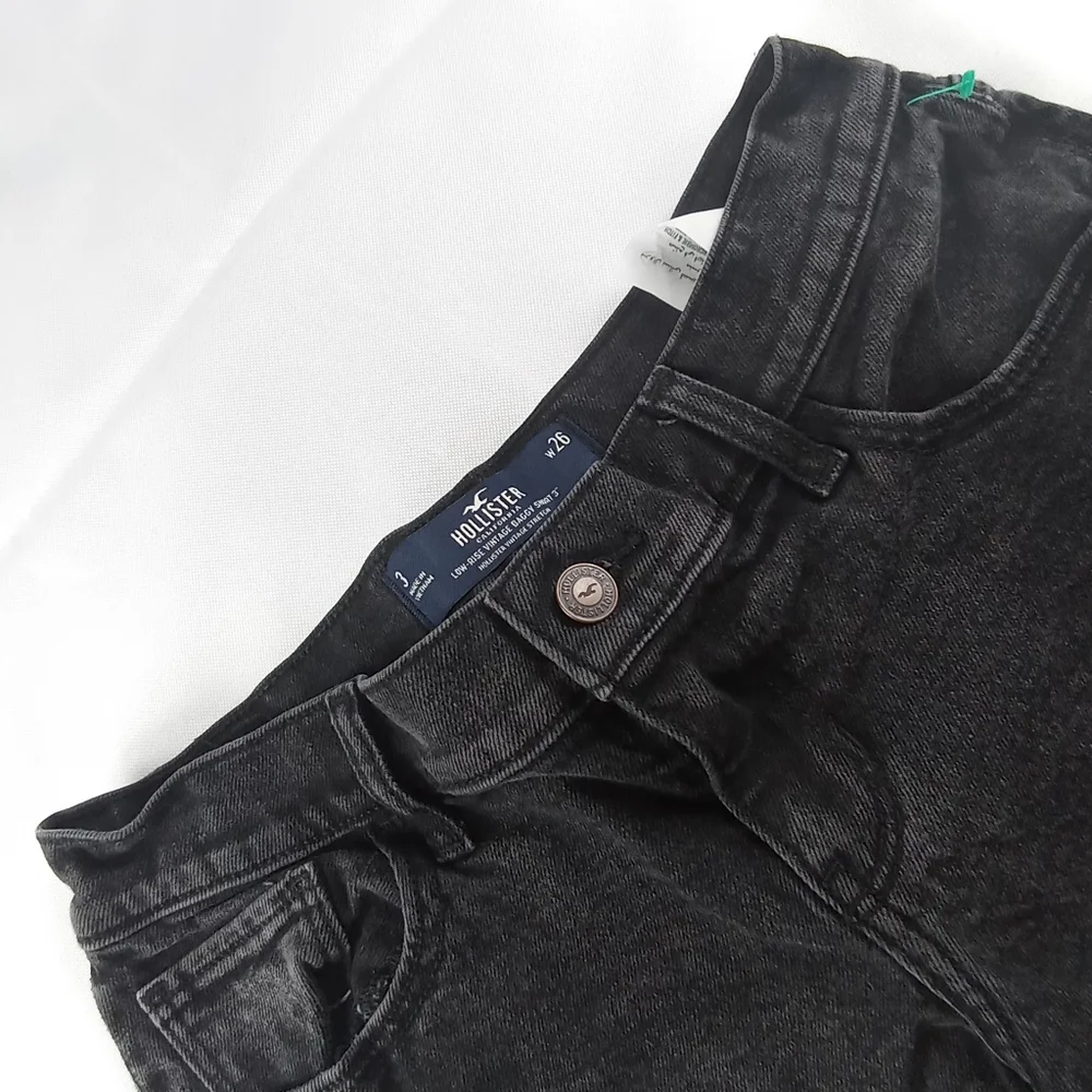 Hollister jean shorts low-rise baggy vintage 3